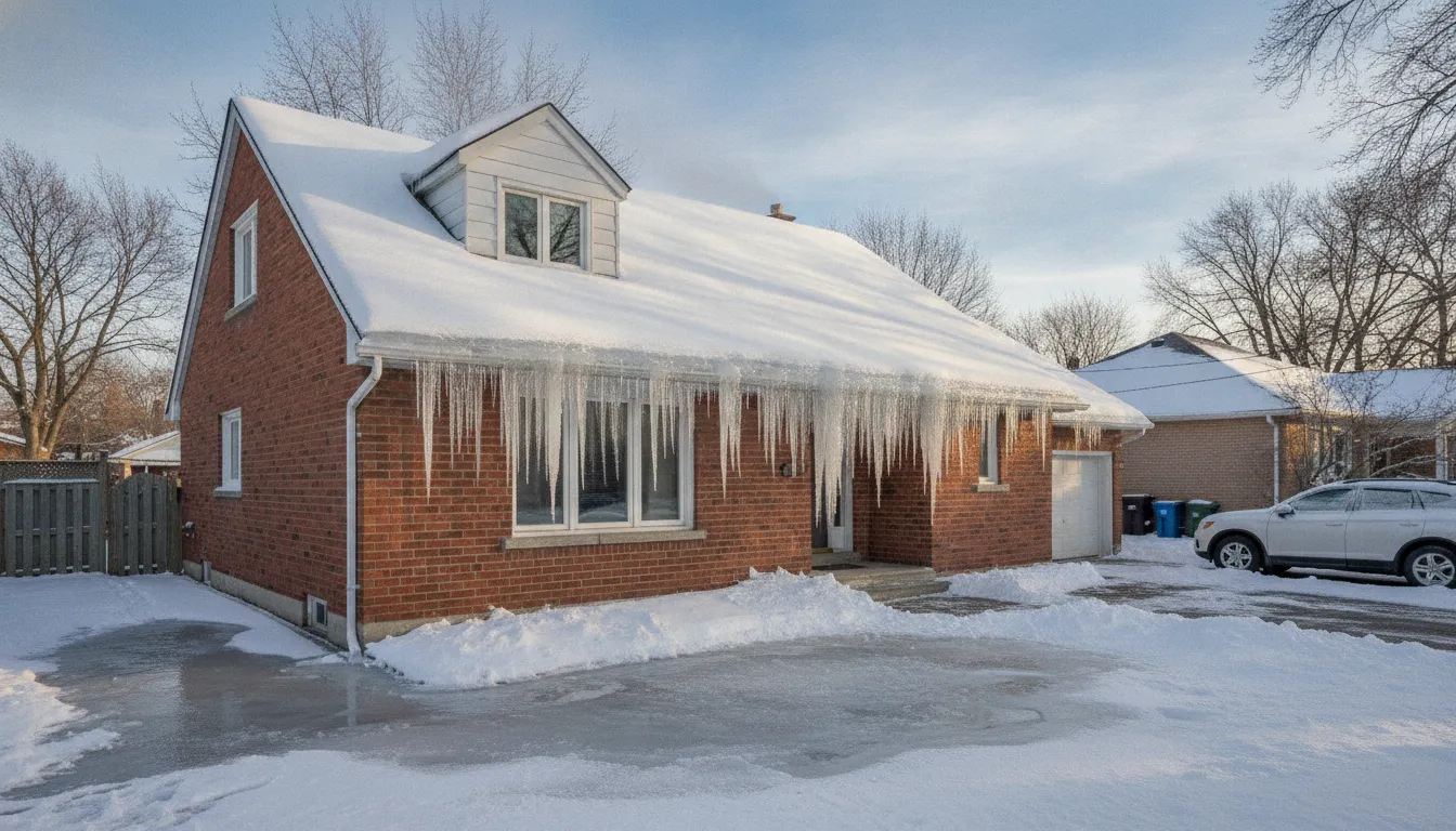 Ice Damming: Why It Happens on GTA Roofs and How to Stop It