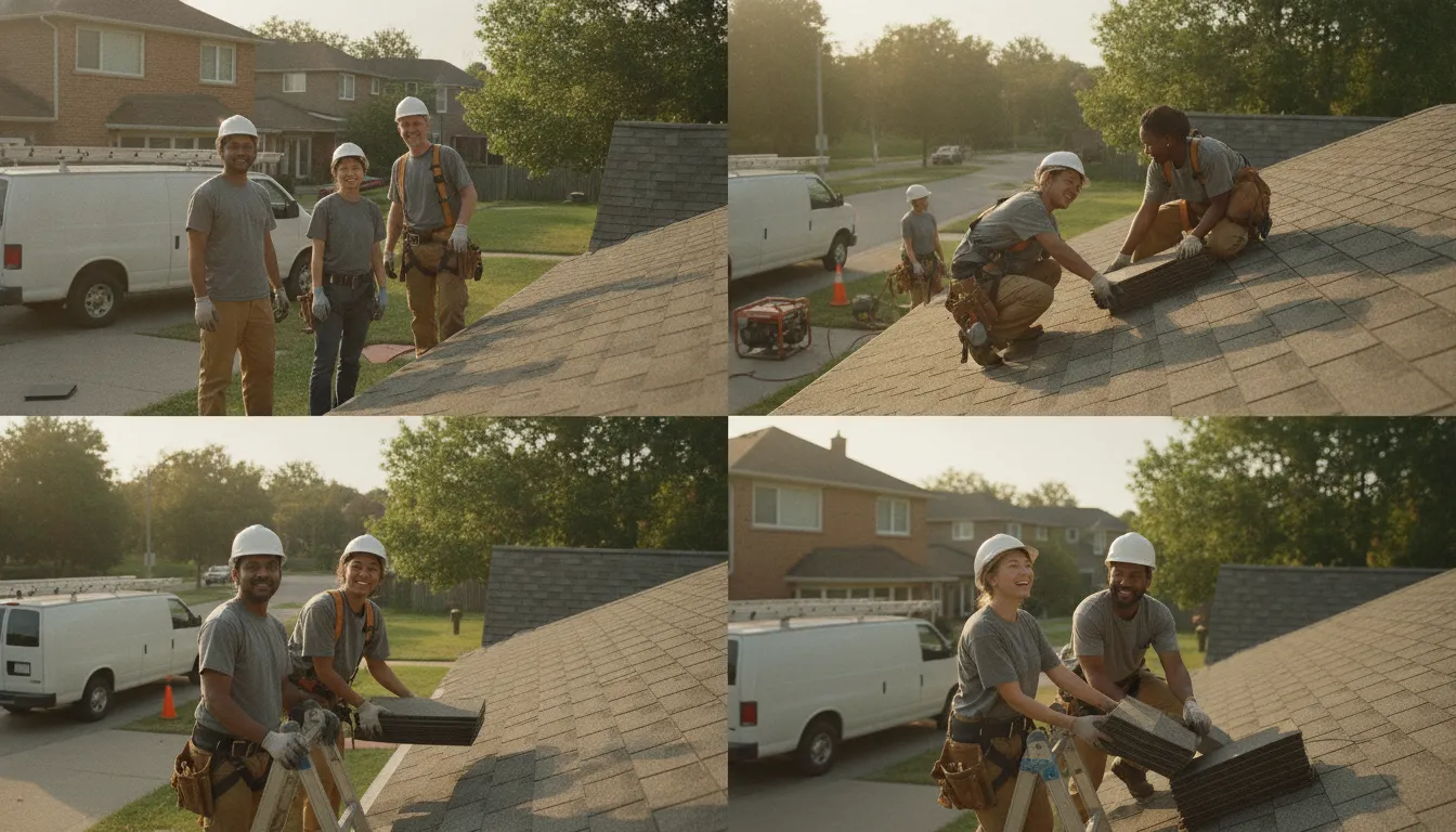 Roof inspection in Mississauga